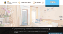 Desktop Screenshot of hotelbisanzio.net
